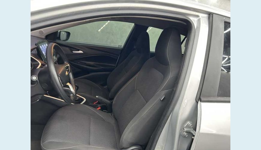 CHEVROLET ONIX LT 1.0 TURBO FLEX MANUAL 4P - PRATA - 2021 Foto 10 (Grande)