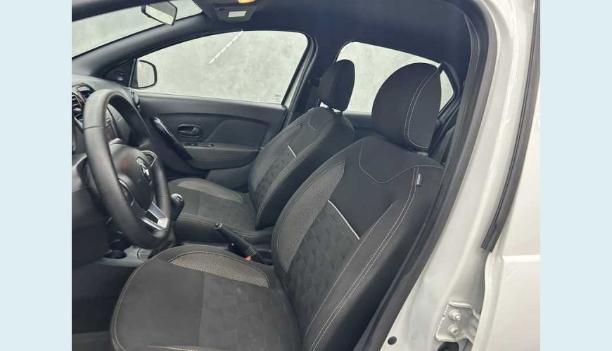 RENAULT LOGAN ZEN 1.0 12V SCE (FLEX) - BRANCO - 2023 Foto 10 (Grande)