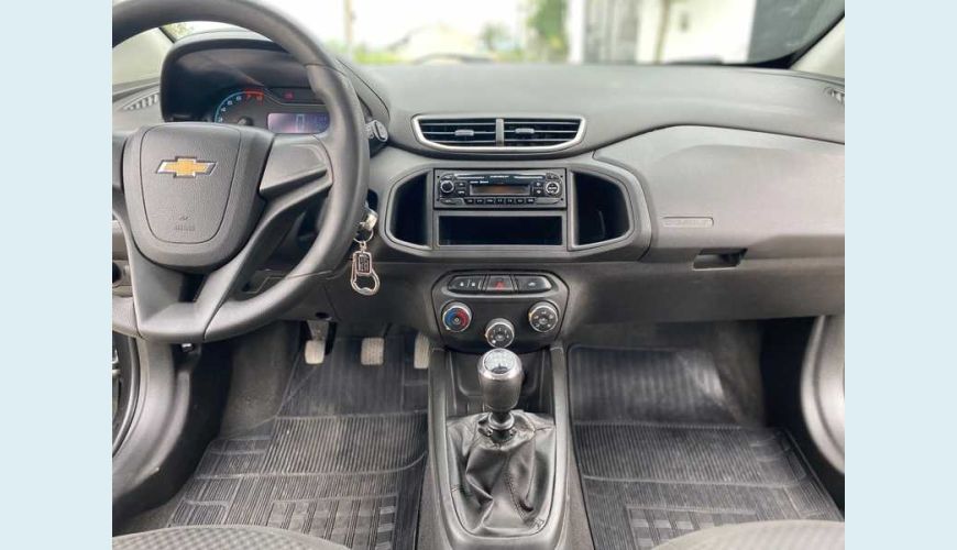 CHEVROLET CHEVROLET ONIX LT 1.0 FLEX MANUAL 4P - CINZA - 2018 Foto 10 (Grande)