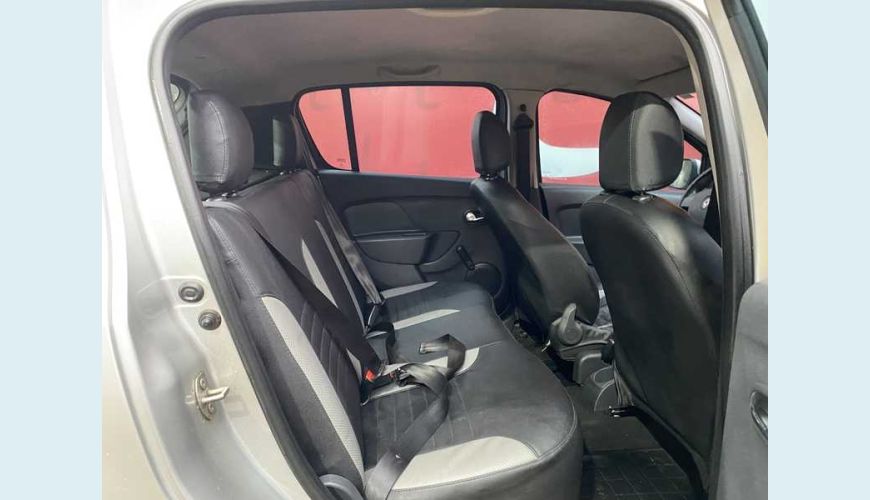 RENAULT SANDERO AUTHENTIQUE 1.0 12V FLEX MANUAL 4P - PRATA - 2019 Foto 10 (Grande)