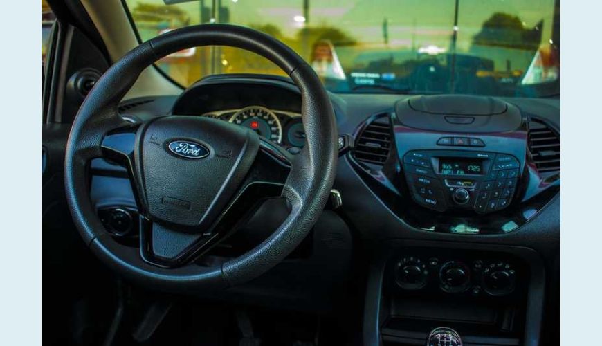 FORD KA SE PLUS 1.0 FLEX MANUAL 4P - PRETO - 2018 Foto 10 (Grande)