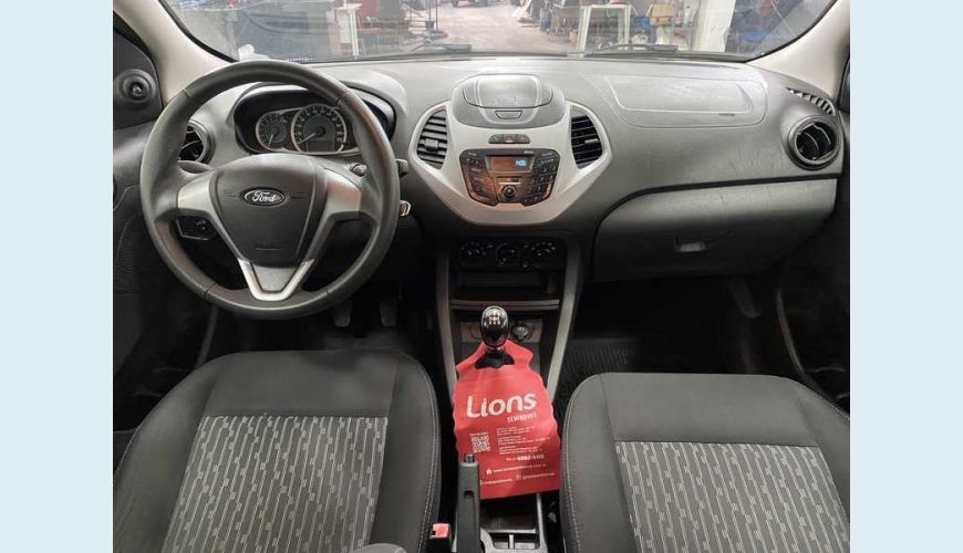 FORD FORD KA SE PLUS 1.0 FLEX MANUAL 4P - BRANCO - 2018 Foto 10 (Grande)