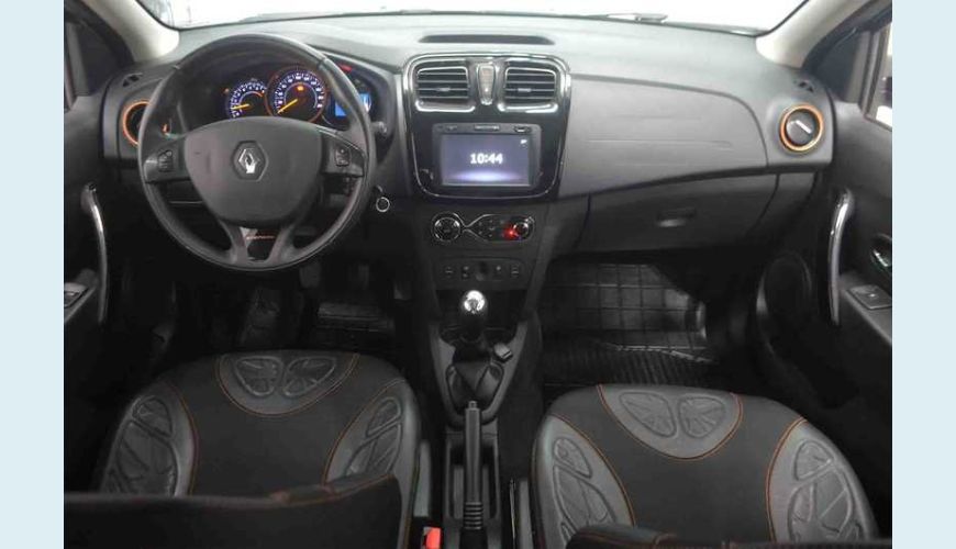 RENAULT RENAULT SANDERO STEPWAY 1.6 16V FLEX MANUAL 4P - PRATA - 2017 Foto 10 (Grande)