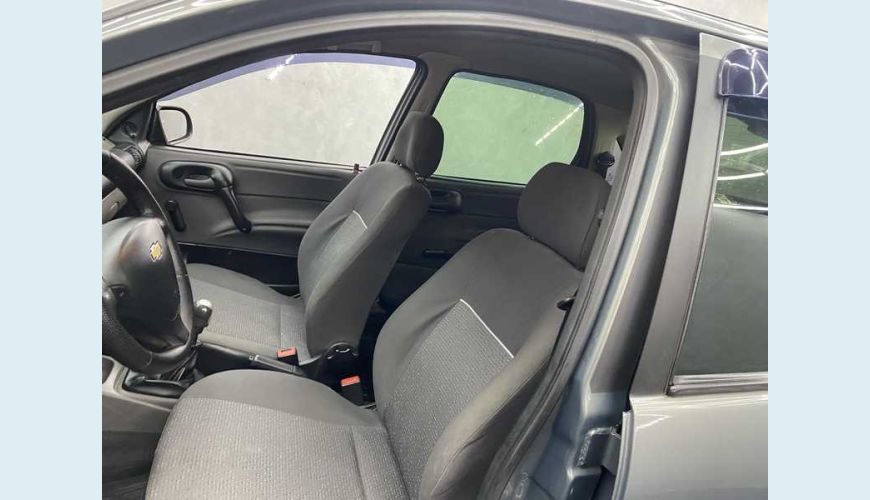 CHEVROLET CLASSIC LS VHC E 1.0 FLEX MANUAL 4P - CINZA - 2014 Foto 10 (Grande)