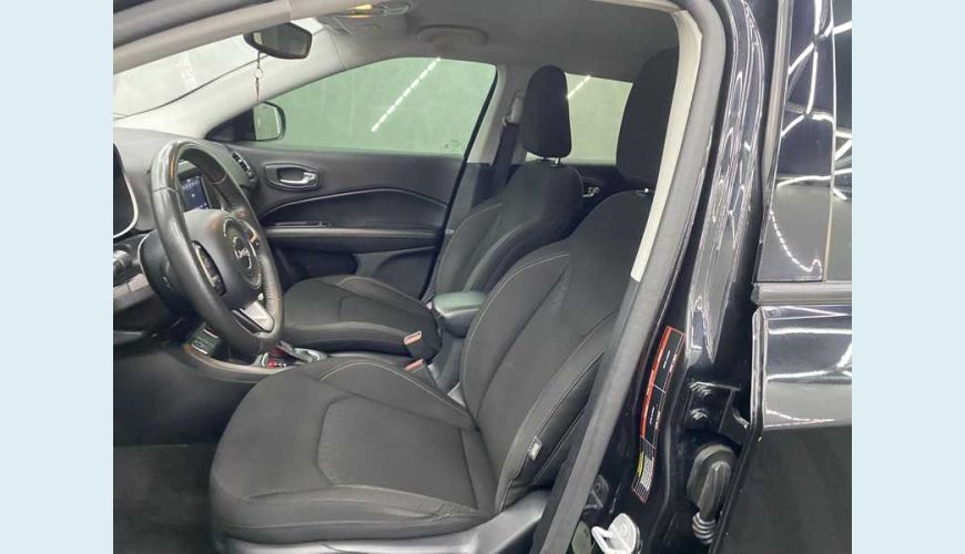 JEEP COMPASS SPORT 2.0 FLEX AUT. 4P - PRETO - 2018 Foto 10 (Grande)