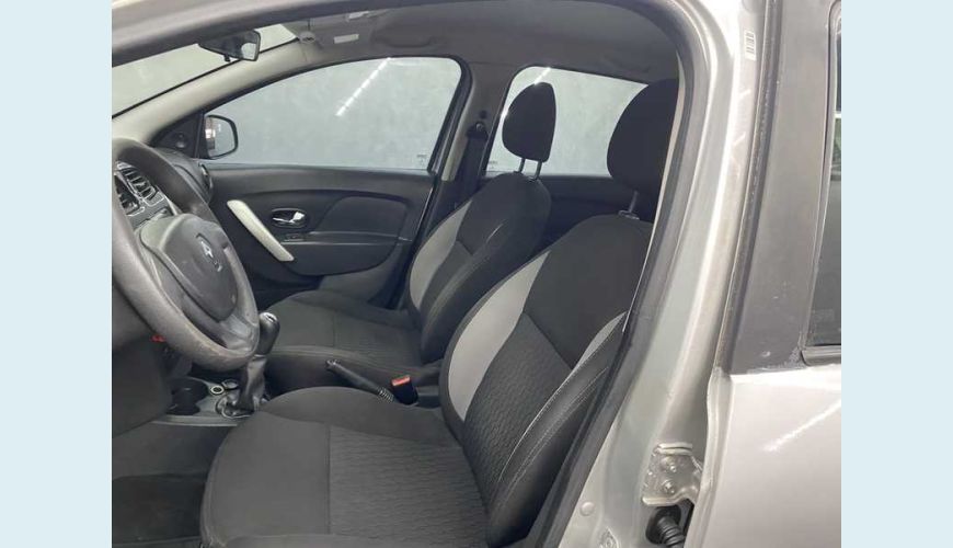 RENAULT RENAULT SANDERO EXPRESSION 1.0 12V FLEX MANUAL 4P - PRATA - 2019 Foto 10 (Grande)
