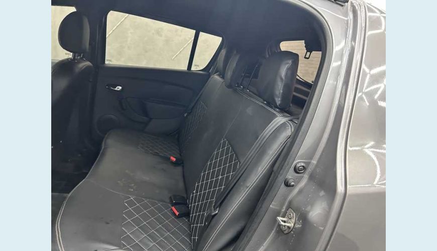 RENAULT SANDERO ZEN 1.0 12V FLEX MANUAL 4P - CINZA - 2020 Foto 10 (Grande)