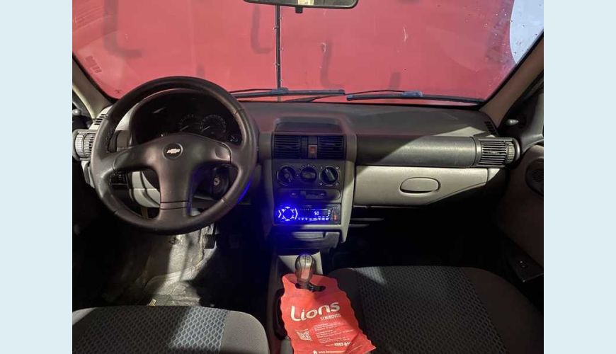 CHEVROLET CLASSIC LS 1.0 FLEX MANUAL 4P - CINZA - 2012 Foto 10 (Grande)