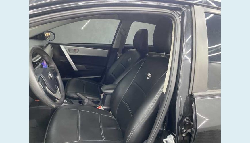 TOYOTA COROLLA 1.8 DUAL VVT GLI MULTI-DRIVE FLEX AUT. 4P - PRETO - 2018 Foto 10 (Grande)