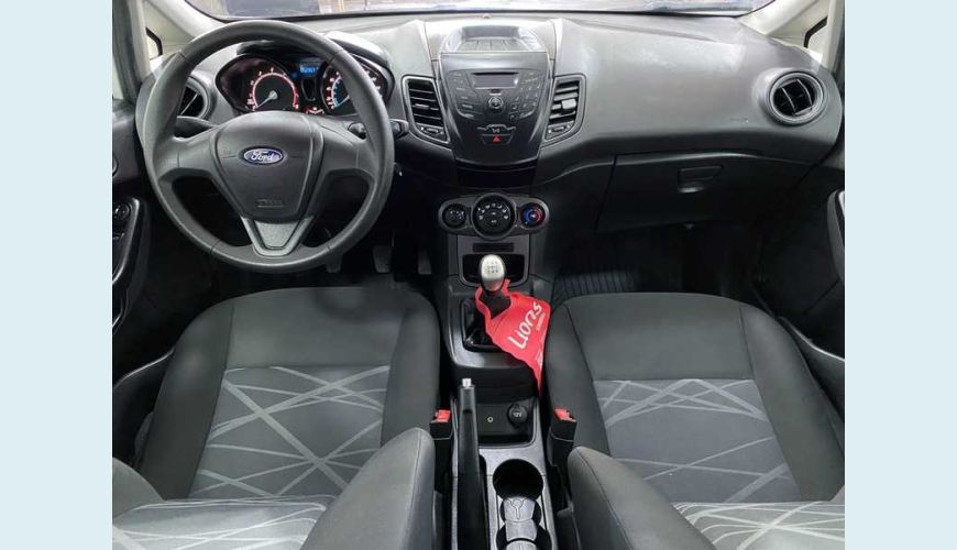 FORD FIESTA S 1.5 16V FLEX MANUAL 4P - BRANCO - 2014 Foto 10 (Grande)