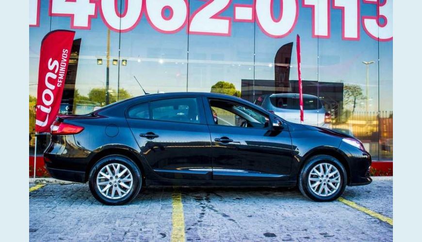 RENAULT FLUENCE PRIVILEGE X-TRONIC 2.0 16V FLEX AUT. 4P - PRETO - 2017 Foto 10 (Grande)
