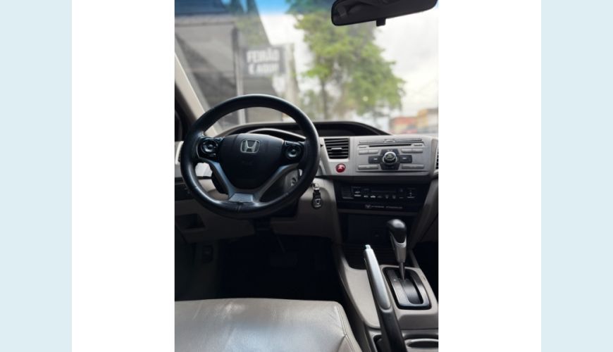 HONDA HONDA CIVIC FLEX AUT. 4P - PRATA - 2014 Foto 10 (Grande)
