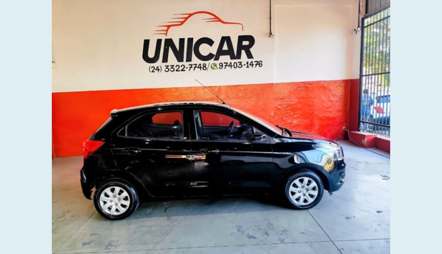 FORD KA FLEX MANUAL 4P - PRETO - 2018 Foto 10 (Grande)