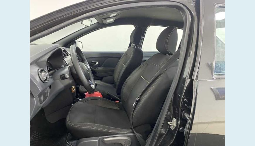 RENAULT LOGAN ZEN 1.0 12V SCE FLEX - PRETO - 2020 Foto 10 (Grande)
