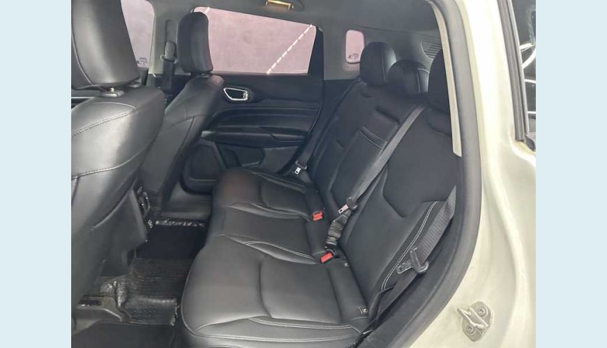 JEEP COMPASS LONGITUDE 1.3 T270 (AUT) (FLEX) - BRANCO - 2024 Foto 10 (Grande)