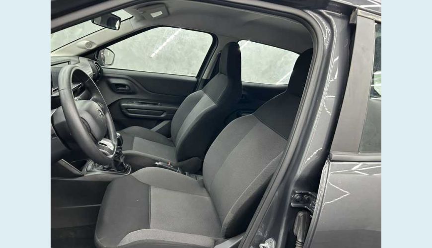 CITROËN C3 LIVE PACK 1.0 FLEX - CINZA - 2023 Foto 10 (Grande)