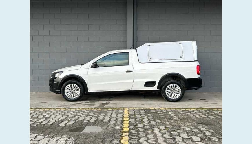 VOLKSWAGEN SAVEIRO ROBUST 1.6 MSI CS FLEX - BRANCO - 2023 Foto 10 (Grande)