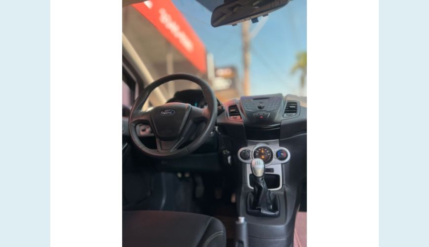 FORD FIESTA FLEX MANUAL 4P - BRANCO - 2017 Foto 10 (Grande)
