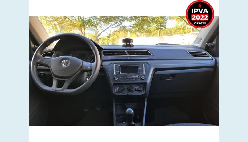 VOLKSWAGEN VOYAGE 1.6 MSI TOTALFLEX 4P MANUAL - PRATA - 2020/2021 Foto 2 (Grande)