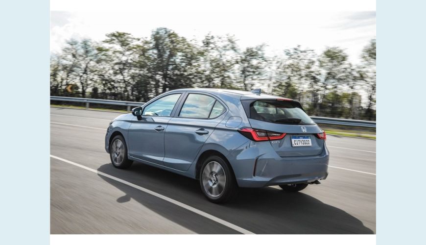 HONDA CITY 1.5 I-VTEC FLEX HATCH TOURING CVT - INDEFINIDA - 2023 Foto 2 (Grande)