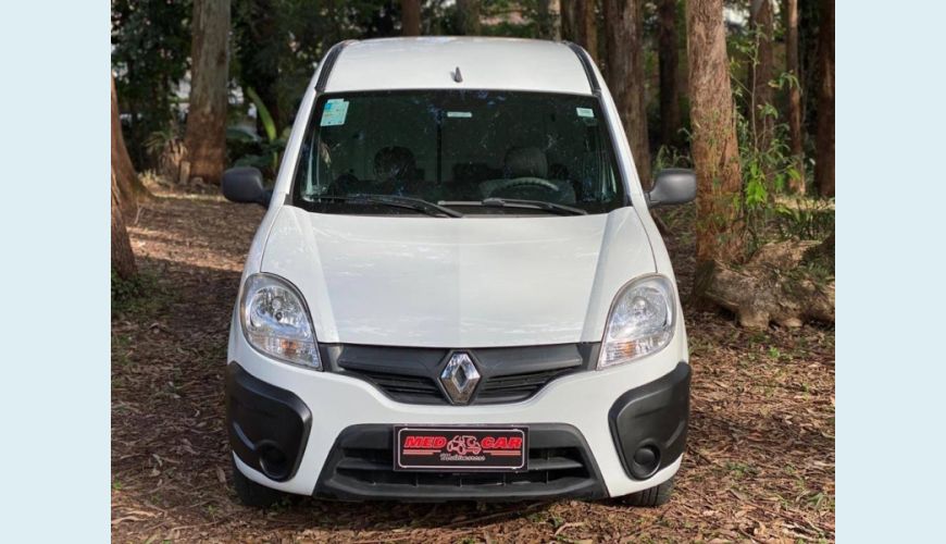 RENAULT KANGOO 1.6 EXPRESS 16V FLEX 3P MANUAL - BRANCO - 2018 Foto 2 (Grande)
