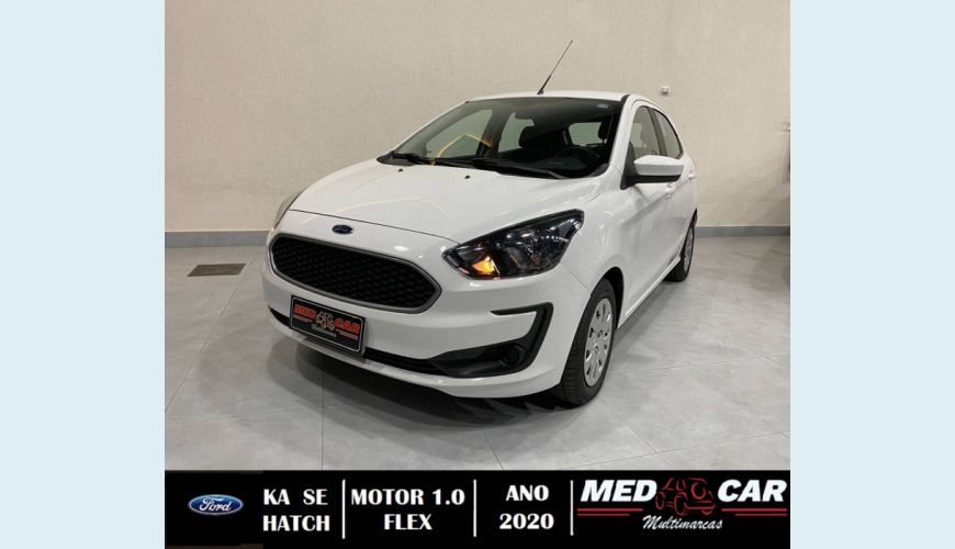 FORD KA 1.0 TI-VCT FLEX SE MANUAL - BRANCO - 2020 Foto 2 (Grande)