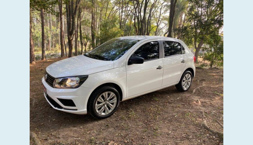 VOLKSWAGEN GOL 1.0 12V MPI TOTALFLEX 4P MANUAL - BRANCO - 2019 Foto 2 (Grande)