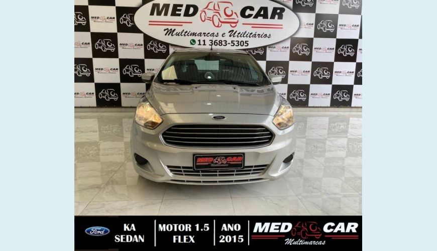 FORD KA 1.5 SIGMA FLEX SE MANUAL - PRATA - 2015 Foto 2 (Grande)