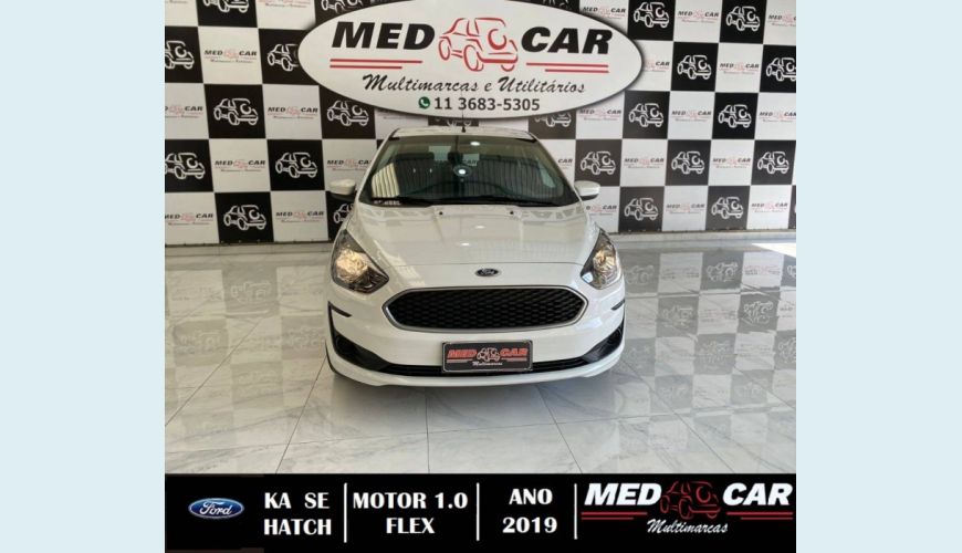 FORD KA 1.0 TI-VCT FLEX SE MANUAL - BRANCO - 2019 Foto 2 (Grande)