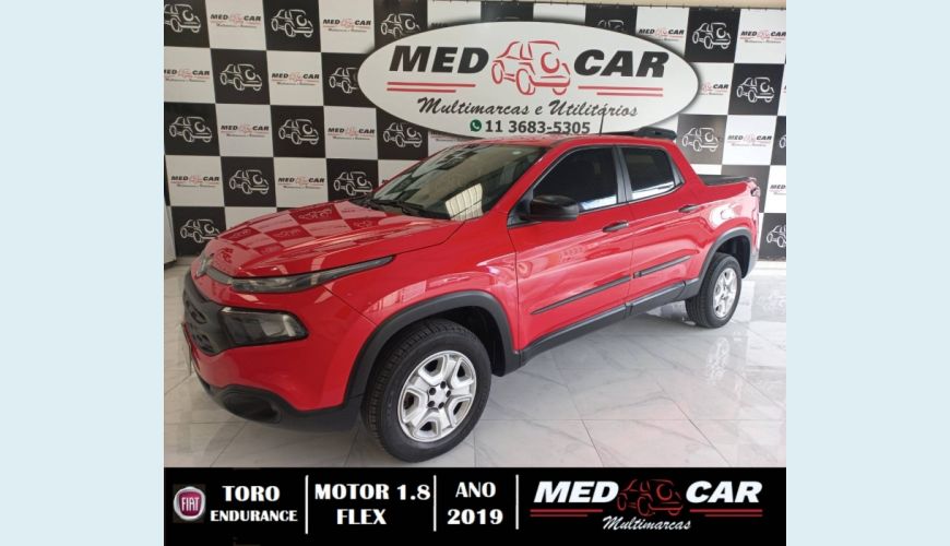 FIAT TORO 1.8 16V EVO FLEX ENDURANCE AT6 - VERMELHO - 2019 Foto 2 (Grande)
