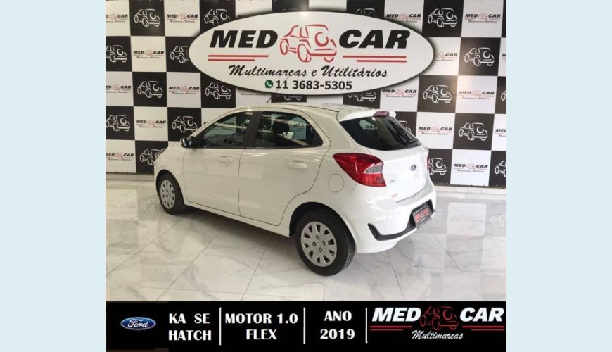 FORD KA 1.0 TI-VCT FLEX SE MANUAL - BRANCO - 2019 Foto 2 (Grande)