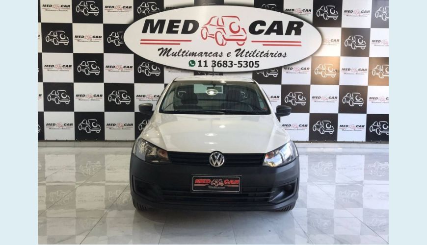 VOLKSWAGEN SAVEIRO 1.6 MI CS 8V FLEX 2P MANUAL G.VI - BRANCO - 2015 Foto 2 (Grande)