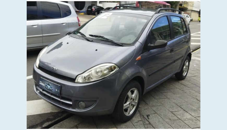 CHERY FACE 1.3 16V FLEX 4P MANUAL - CINZA - 2012 Foto 2 (Grande)
