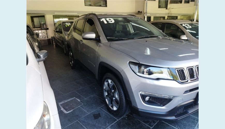 JEEP COMPASS 2.0 16V FLEX LONGITUDE AUT. - PRATA - 2019 Foto 2 (Grande)