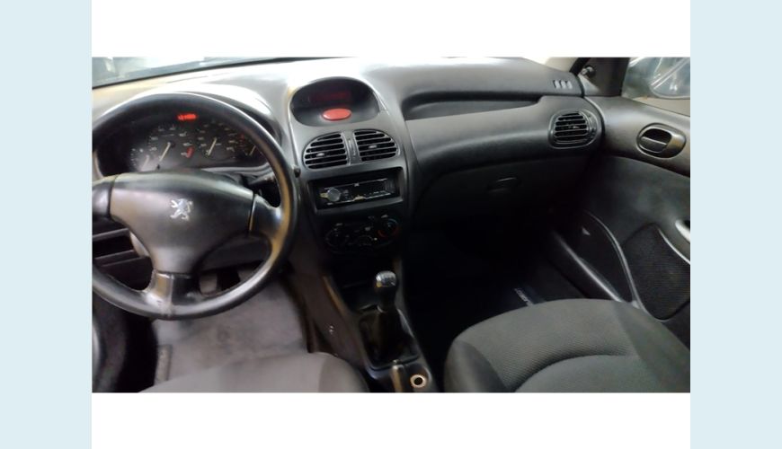 PEUGEOT 206 1.4 PRESENCE SW 8V 4P MANUAL - CINZA - 2005 Foto 2 (Grande)