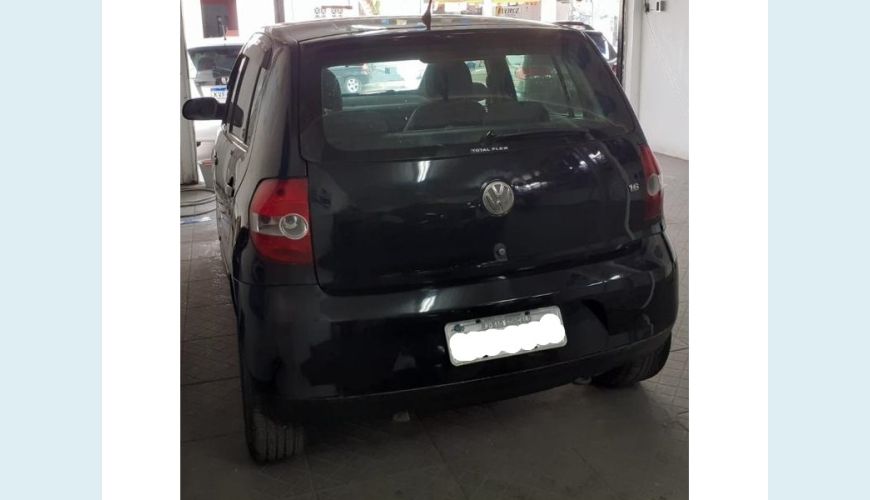 VOLKSWAGEN FOX 1.6 MI PLUS 8V FLEX 4P MANUAL - PRETO - 2008 Foto 2 (Grande)