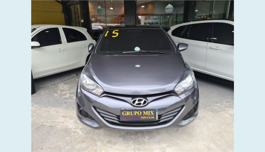 HYUNDAI HB 20S 1.0 COMFORT PLUS 12V FLEX 4P MANUAL - CINZA - 2015 Foto 2 (Grande)