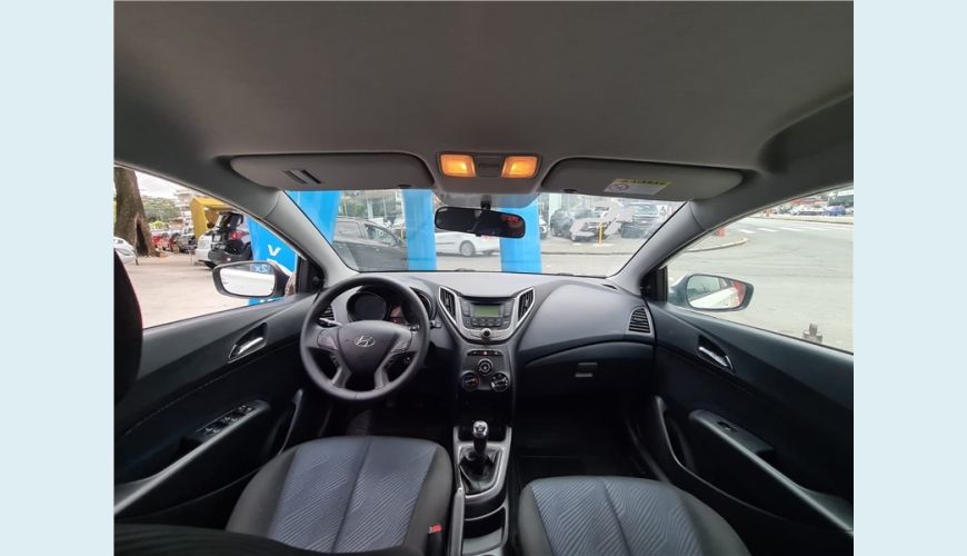 HYUNDAI HB 20 1.6 COMFORT 16V FLEX 4P MANUAL - BRANCO - 2015 Foto 2 (Grande)