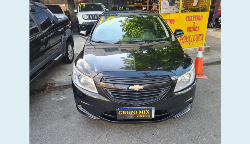 CHEVROLET ONIX 1.0 MPFI JOY 8V FLEX 4P MANUAL - PRETO - 2018 Foto 2 (Grande)
