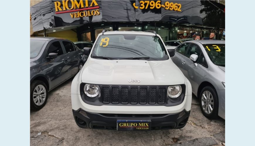 JEEP RENEGADE 1.8 16V FLEX SPORT 4P AUT. - BRANCO - 2019 Foto 2 (Grande)