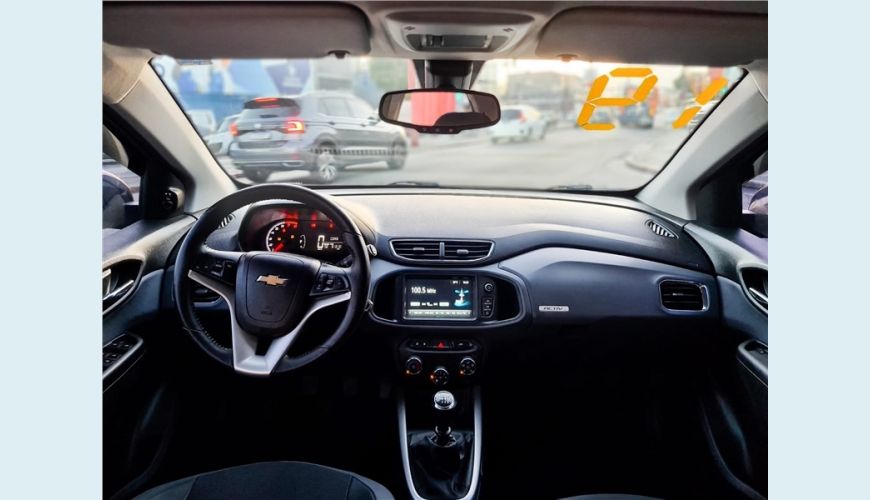 CHEVROLET ONIX 1.4 MPFI ACTIV 8V FLEX 4P MANUAL - PRATA - 2019 Foto 2 (Grande)