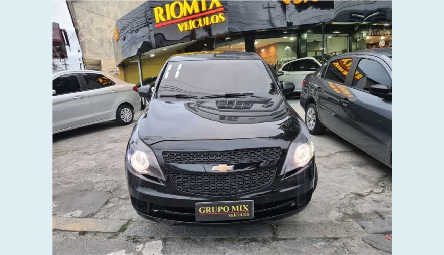 CHEVROLET AGILE 1.4 MPFI LTZ 8V FLEX 4P MANUAL - PRETO - 2011 Foto 2 (Grande)