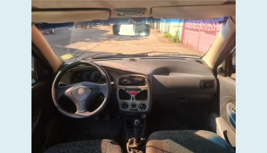 FIAT PALIO 1.0 MPI FIRE 8V FLEX 4P MANUAL - CINZA - 2008 Foto 2 (Grande)
