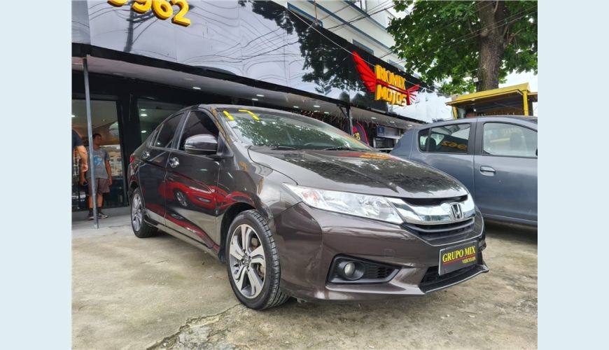 HONDA CITY 1.5 EXL 16V FLEX 4P AUT. - MARROM - 2017 Foto 2 (Grande)
