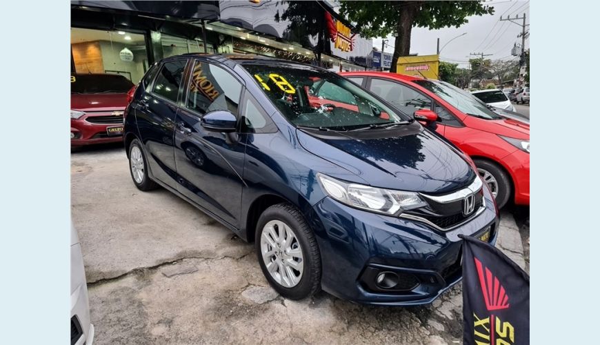 HONDA FIT 1.5 LX 16V FLEX 4P AUT. - AZUL - 2018 Foto 2 (Grande)