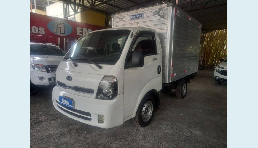 KIA BONGO 2.5 K-2500 4X2 CS TURBO DIESEL 2P MANUAL - BRANCO - 2013 Foto 2 (Grande)