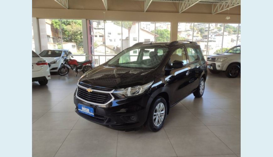CHEVROLET SPIN 1.8 LT 8V FLEX 4P MANUAL - PRETO - 2020 Foto 2 (Grande)