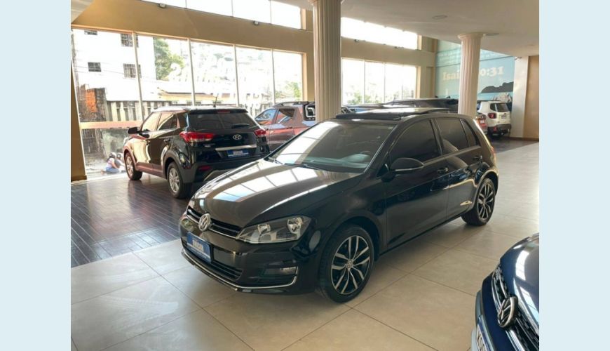 VOLKSWAGEN GOLF 1.4 TSI HIGHLINE 16V 4P AUT. - PRETO - 2015 Foto 2 (Grande)