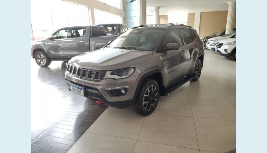 JEEP COMPASS 2.0 16V DIESEL TRAILHAWK 4X4 AUT. - CINZA - 2020 Foto 2 (Grande)