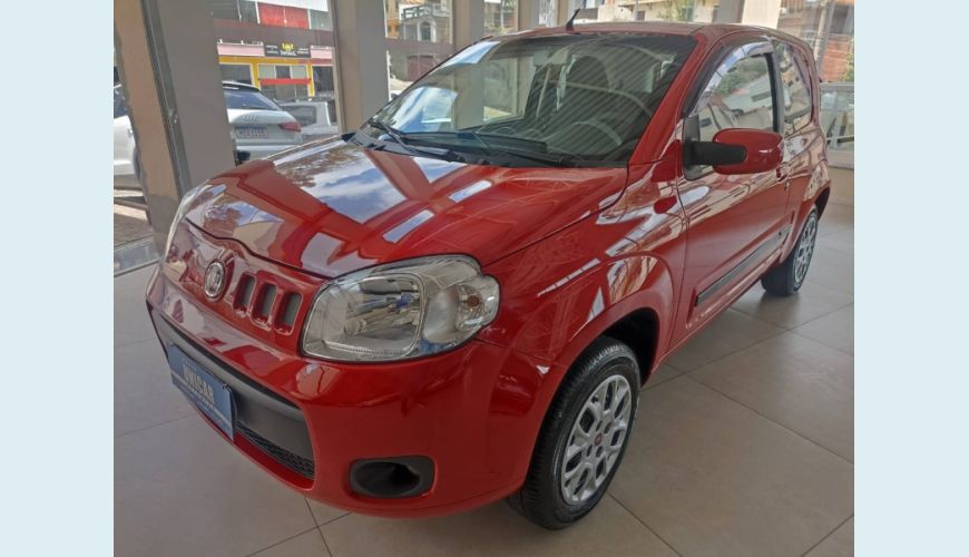 FIAT UNO 1.4 EVO ECONOMY 8V FLEX 2P MANUAL - VERMELHO - 2012 Foto 2 (Grande)